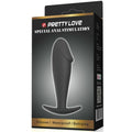 PRETTY LOVE - PLUG ANAL FORME DE PÉNIS EN SILICONE NOIR