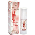 Huile de massage silicone fine et de haute qualité, spécialement conçue pour élever la passion dans vos jeux et rituels amoureux. Le massage, avec sa texture ultra soyeuse et ses délicats arômes sensuels chauds, vous permettra de découvrir mutuellement la haute sensorialité et la puissance du toucher Ultra Soie d'Extase Sensuel, extra longue durée et super suggestif.

Huile de massage silicone, ultra soie.
unisexe
Distributeur hygiénique
Quantité : 30 ml
Produit cosmétique à usage externe.

Extase Sensual e