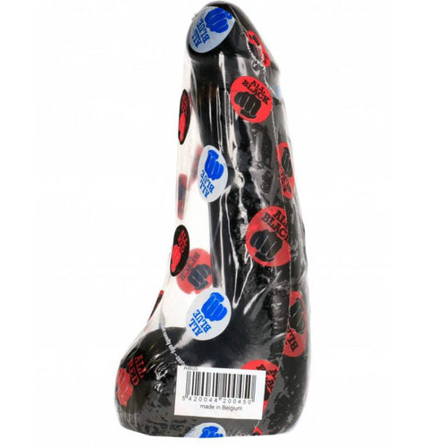 Gode réaliste noir doux 20 cm en TPR phthalate-free emballé neuf