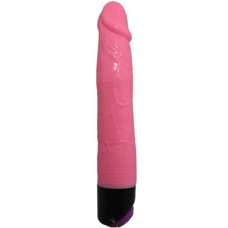BAILE - VIBRATEUR RÉALISTE SEXE COLORÉ ROSE 23 CM