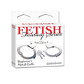 FETISH FANTASY SERIES - MANCHETTES EN MÉTAL