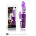 rotateur de lapin lilas en gelatine douce avec vibrations multiples et stimulateur clitoridien