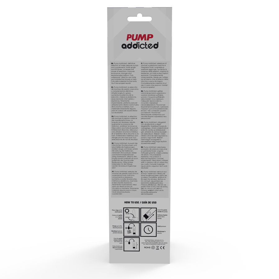 PUMP ADDICTED RX3 - Pompe Pénis Agrandisseur Système Vide Étanche