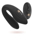 RITHUAL KAMA — Vibromasseur Couple Télécommandé Silicone Noir