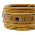 FETISH SUBMISSIVE ORIGIN - MENOTTES EN CUIR VEGAN AVEC DOUBLURE EN NÉOPRÈNE