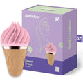 SATISFYER Spinnator Sweet Treat - Stimulateur Nervures Rotatives Silicone Souple