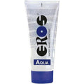 EROS Aqua lubrifiant à base d'eau 200 ml, incolore, inodore, longue glisse, testé dermatologiquement, compatible préservatifs latex.